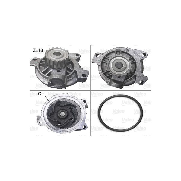 Vattenpump Valeo 506488 VALEO
