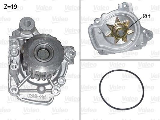 Vattenpump Valeo 506661 VALEO