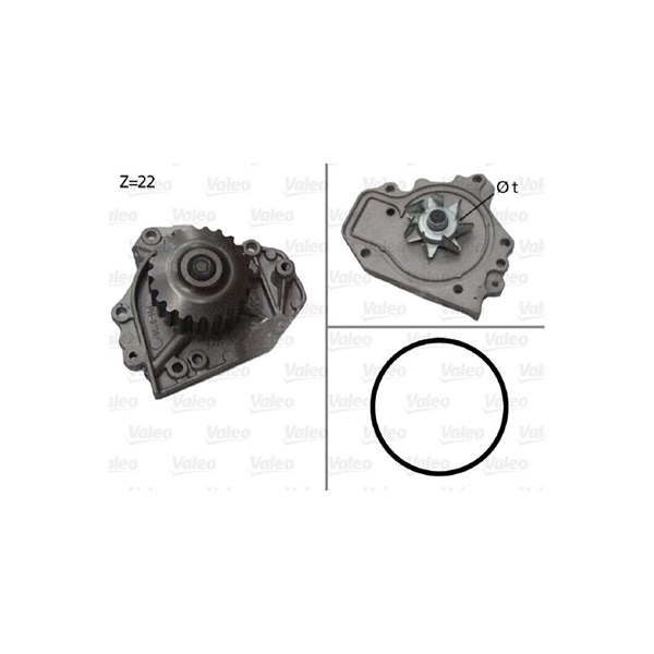 Vattenpump Valeo 506680 VALEO
