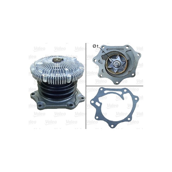 Vattenpump Valeo 506733 VALEO