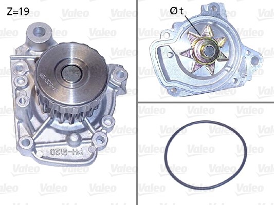 Vattenpump Valeo 506811 VALEO