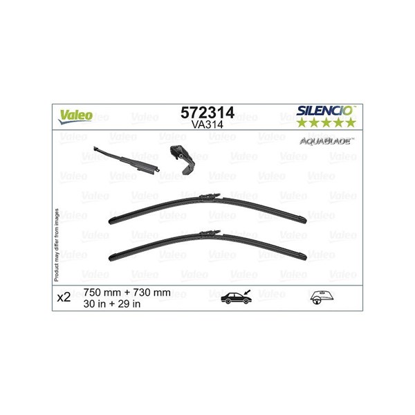 Torkarblad, Fram Valeo 572314 VALEO