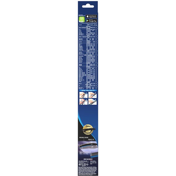 Torkarblad, Bak Valeo 574128 VALEO