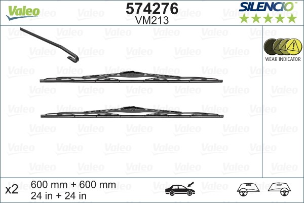 Torkarblad, Fram Valeo 574276 VALEO