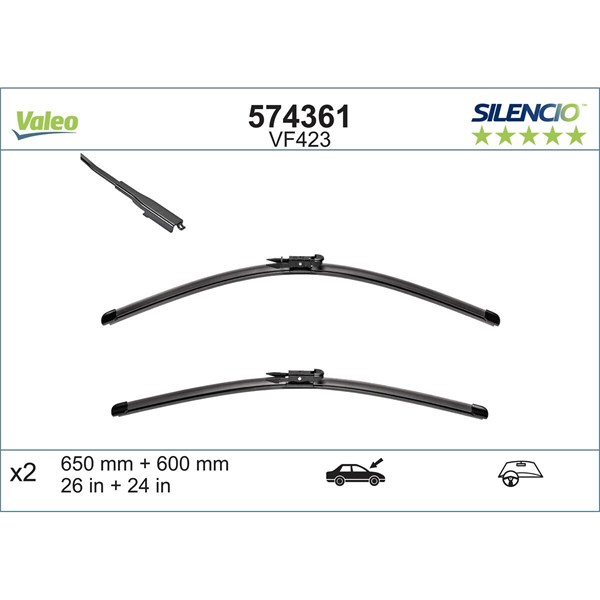 Torkarblad, Fram Valeo 574361 VALEO