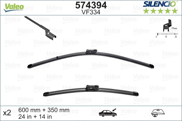 Torkarblad, Fram Valeo 574394 VALEO