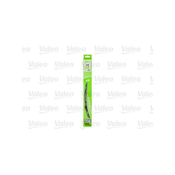 Torkarblad, Fram, Bak, Tvåsidig, Passagerarsida Valeo 576002 VALEO