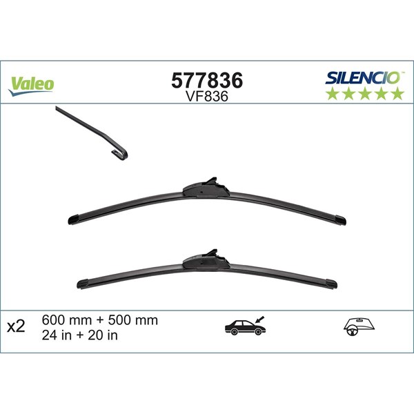 Torkarblad, Fram Valeo 577836 VALEO