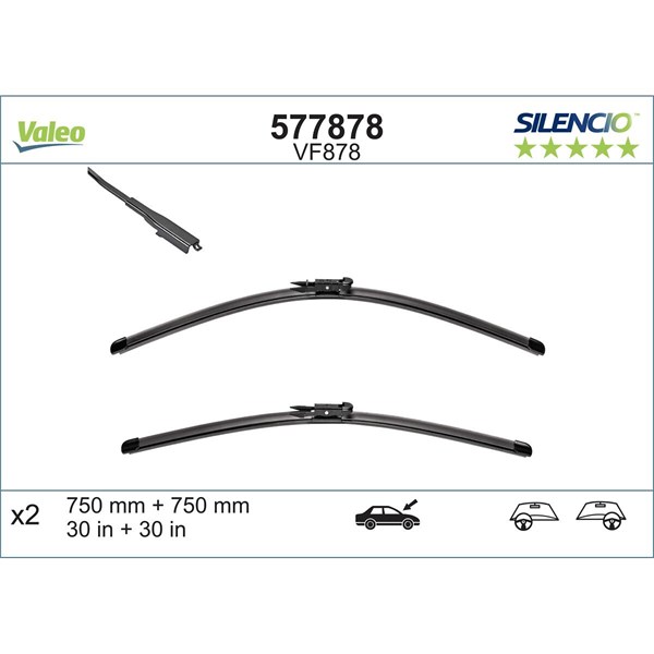 Torkarblad, Fram Valeo 577878 VALEO