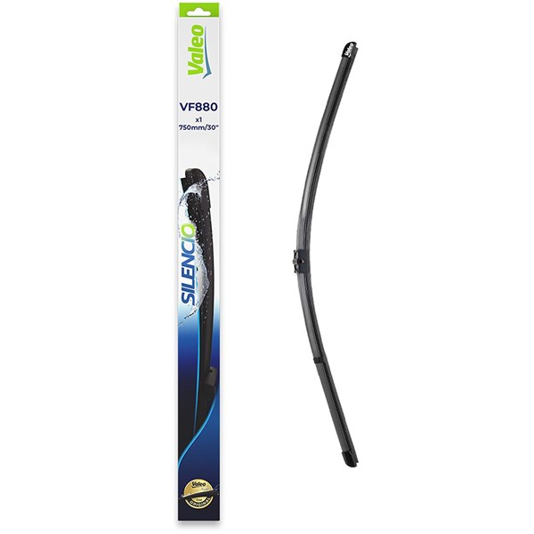 Torkarblad, Mitt Valeo Silencio flat blade single 577880 VALEO Torkarblad, Mitt Valeo Silencio flat blade single 577880 VALEO