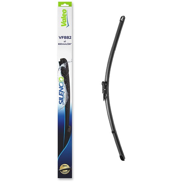Torkarblad, Mitt Valeo Silencio flat blade single 577882 VALEO Torkarblad, Mitt Valeo Silencio flat blade single 577882 VALEO