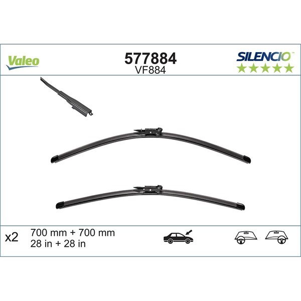 Torkarblad, Fram Valeo 577884 VALEO