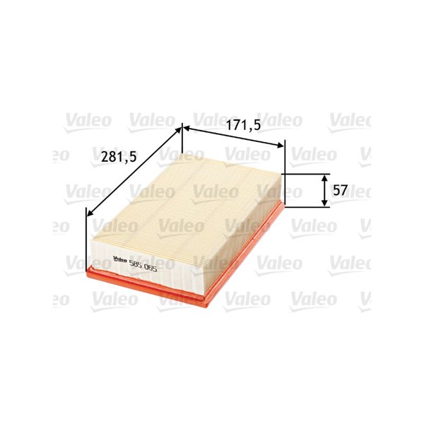Luftfilter Valeo 585065 VALEO