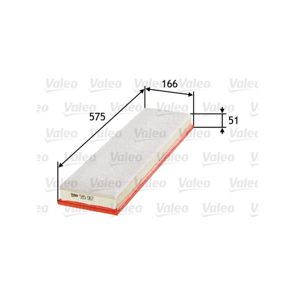 Luftfilter Valeo 585067 VALEO