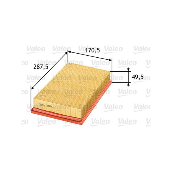 Luftfilter Valeo 585117 VALEO
