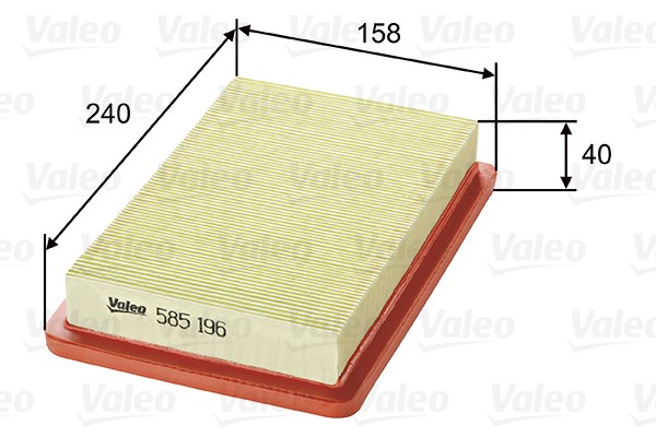 Luftfilter Valeo 585196 VALEO