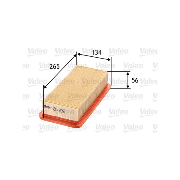 Luftfilter Valeo 585209 VALEO Luftfilter Valeo 585209 VALEO