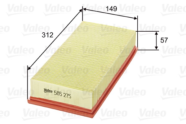 Luftfilter Valeo 585275 VALEO