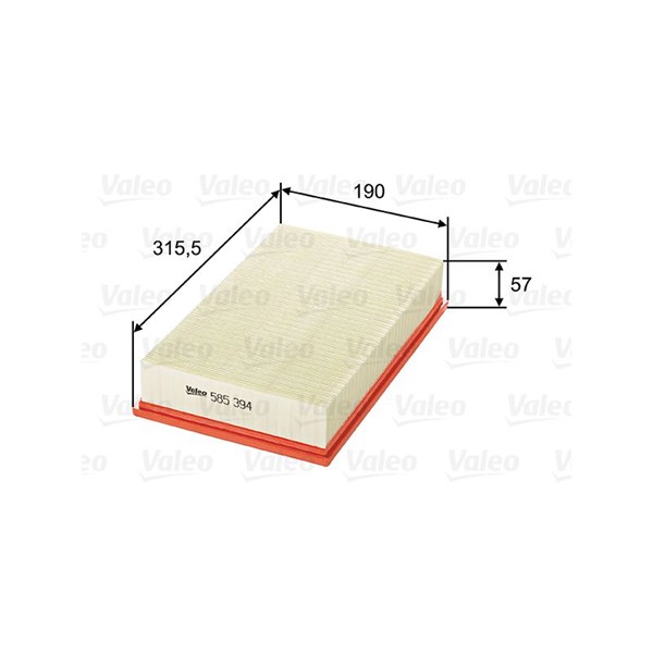 Luftfilter Valeo 585394 VALEO