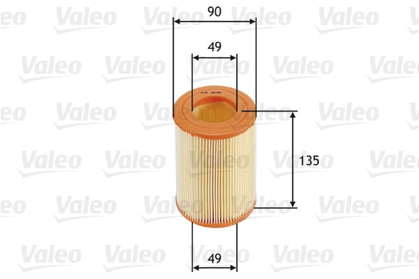 Luftfilter Valeo 585681 VALEO