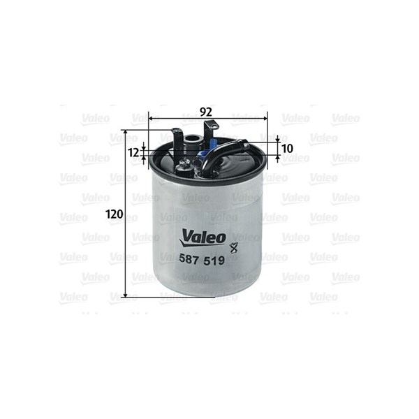 Bränslefilter Valeo 587519 VALEO