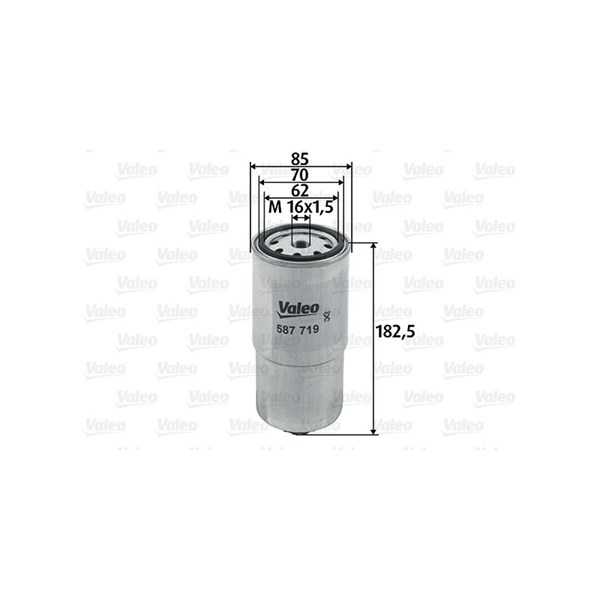 Bränslefilter Valeo 587719 VALEO