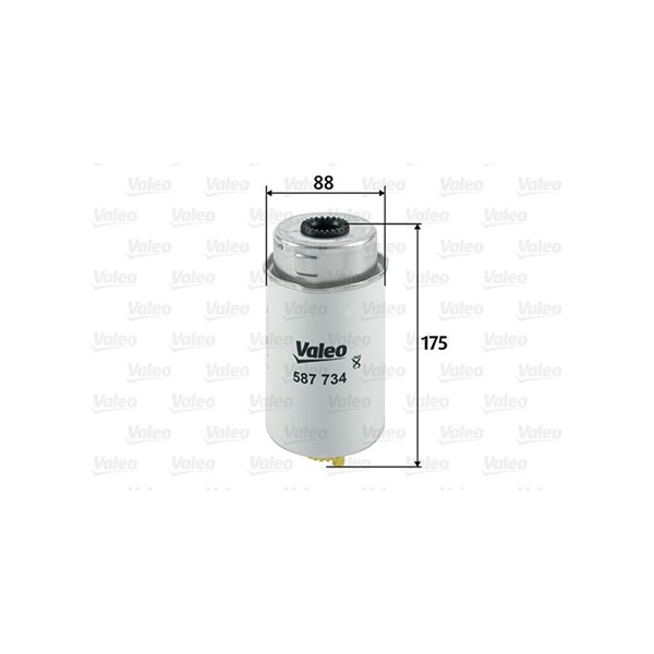 Bränslefilter Valeo 587734 VALEO