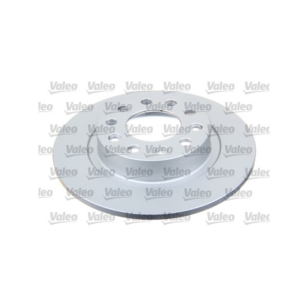 Bromsskiva Solid, Bakaxel Valeo Coated 672504 VALEO