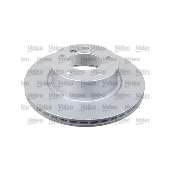 Bromsskiva Ventilerad, Framaxel Valeo Coated 672505 VALEO