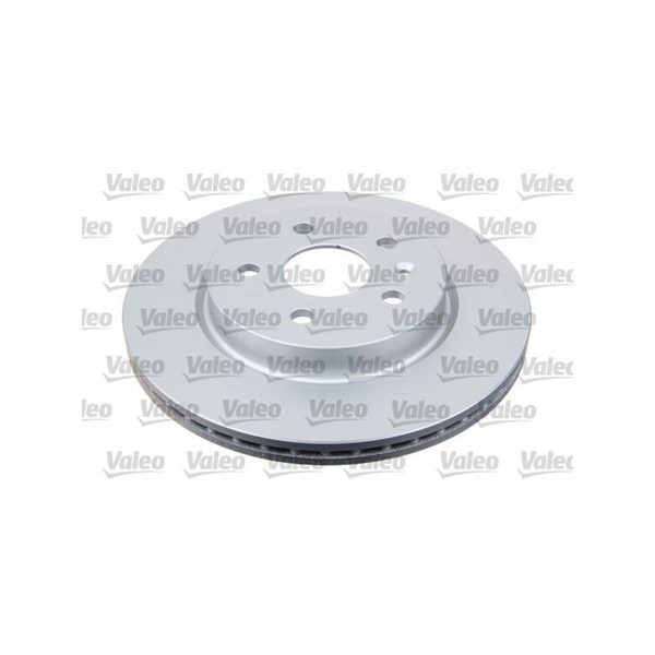 Bromsskiva Ventilerad, Bakaxel Valeo Coated 672527 VALEO