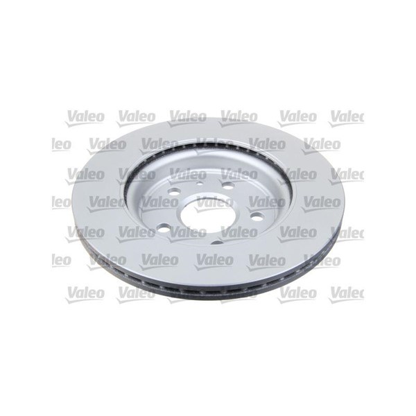 Bromsskiva Ventilerad, Bakaxel Valeo Coated 672527 VALEO