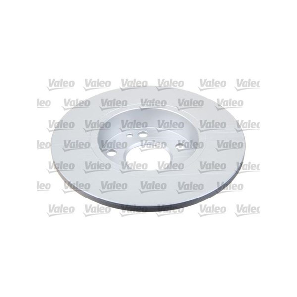 Bromsskiva Solid, Framaxel Valeo Coated 672528 VALEO