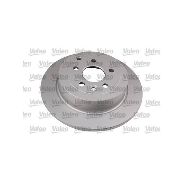 Bromsskiva Solid, Bakaxel, Framaxel Valeo Coated 672535 VALEO