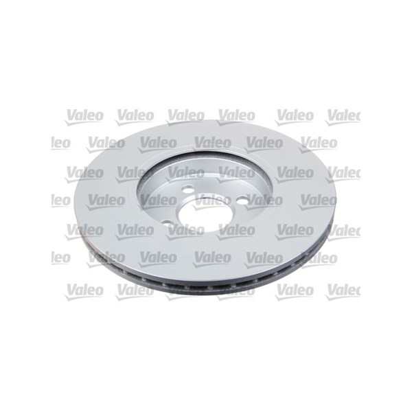 Bromsskiva Ventilerad, Framaxel Valeo Coated 672537 VALEO