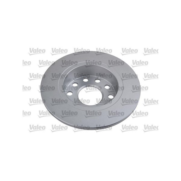 Bromsskiva Solid, Bakaxel Valeo Coated 672546 VALEO