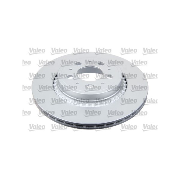 Bromsskiva Ventilerad, Bakaxel Valeo Coated 672553 VALEO