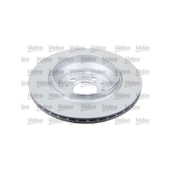 Bromsskiva Ventilerad, Bakaxel Valeo Coated 672553 VALEO