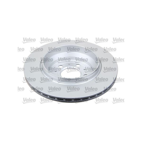 Bromsskiva Ventilerad, Bakaxel Valeo Coated 672553 VALEO