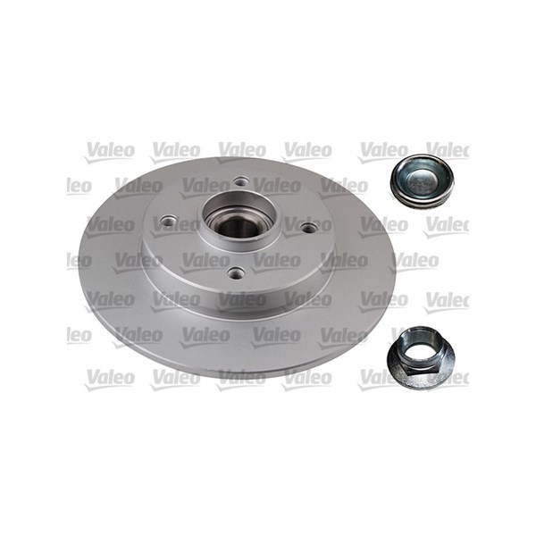 Bromsskiva Solid, Bakaxel Valeo Coated 675408 VALEO Bromsskiva Solid, Bakaxel Valeo Coated 675408 VALEO