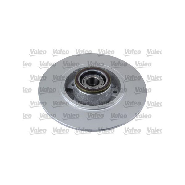 Bromsskiva Solid, Bakaxel, Framaxel Valeo Coated 675414 VALEO