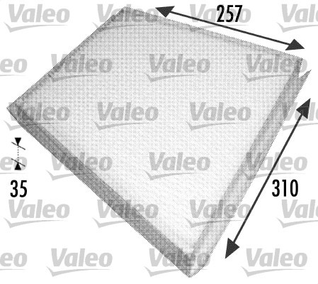 Kupefilter Valeo 698702 VALEO