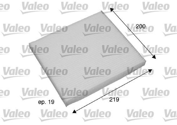 Kupefilter VALEO
