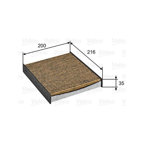 Kupefilter Valeo 701026 VALEO
