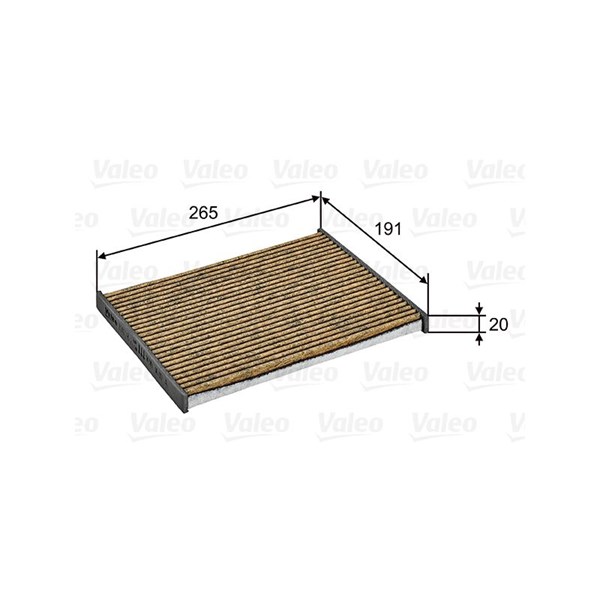 Kupefilter Valeo 701028 VALEO
