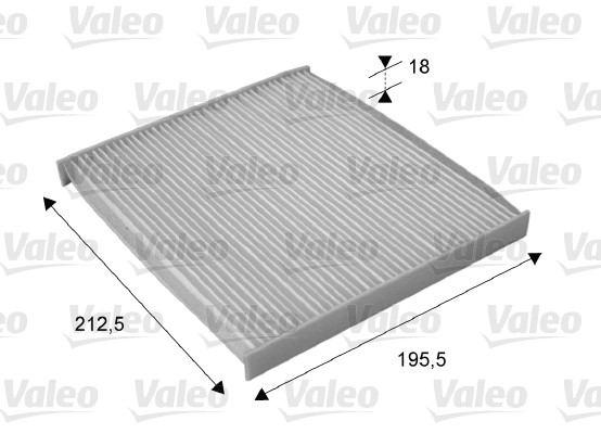 Kupefilter Valeo 715689 VALEO