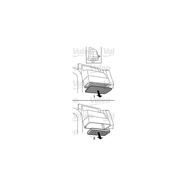 Kupefilter Valeo 716001 VALEO