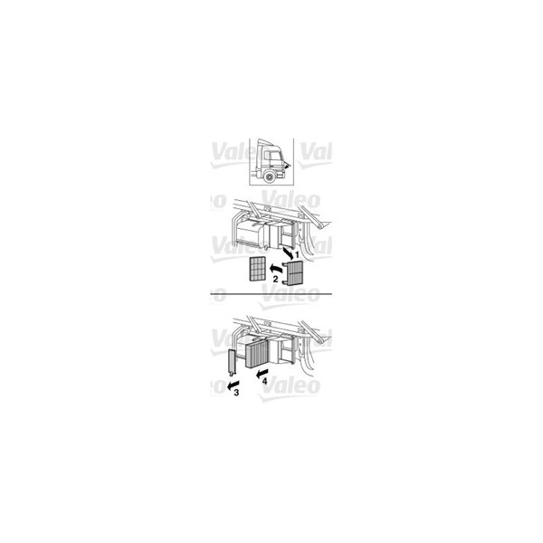 Kupefilter Valeo 716039 VALEO