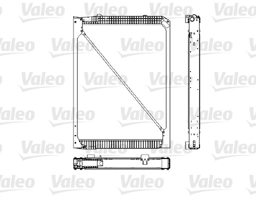 Kylare, motorkylning Valeo 733484 VALEO