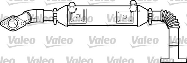 Kylare, avgasåterföring Valeo 817750 VALEO