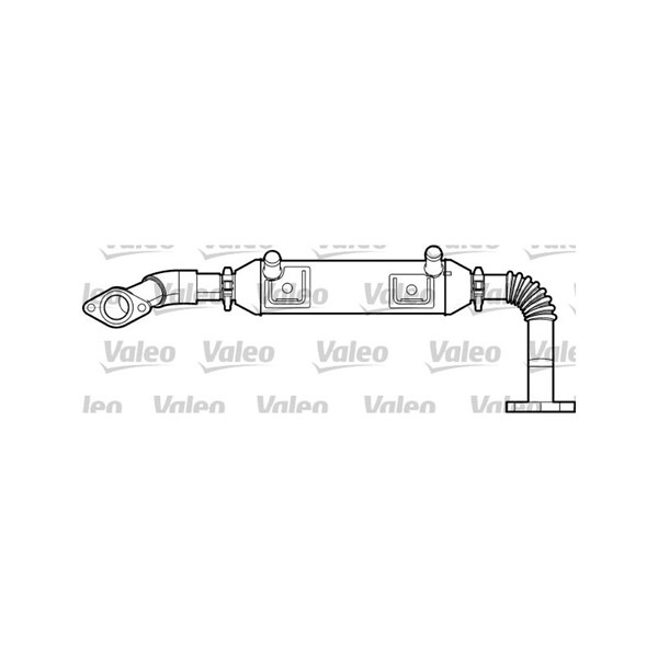 Kylare, avgasåterföring Valeo 817750 VALEO